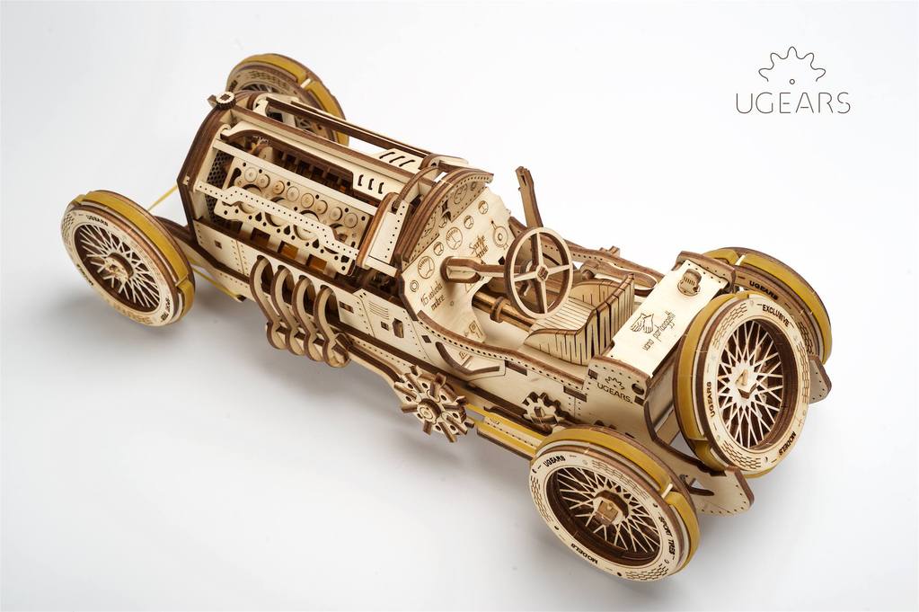 Ugears<BR>����DIY�Ȥ�Ω�ƥ��å�<BR>��U-9�����ɥץ�å���������<BR>70044