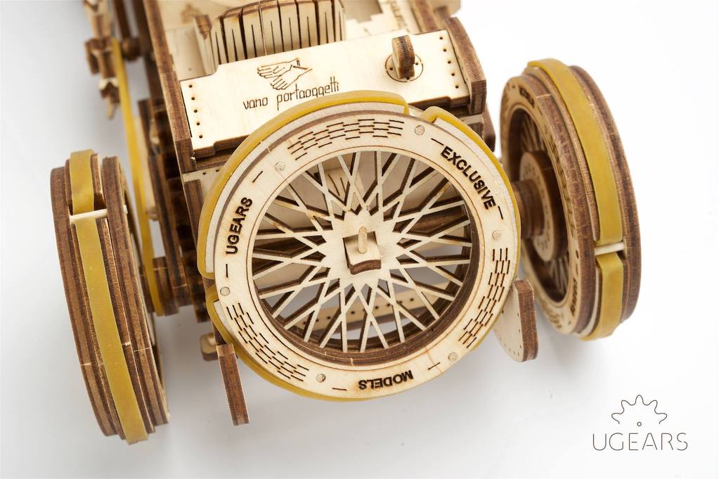 Ugears<BR>����DIY�Ȥ�Ω�ƥ��å�<BR>��U-9�����ɥץ�å���������<BR>70044