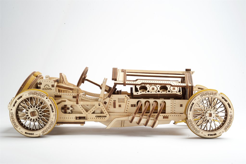 Ugears<BR>����DIY�Ȥ�Ω�ƥ��å�<BR>��U-9�����ɥץ�å���������<BR>70044
