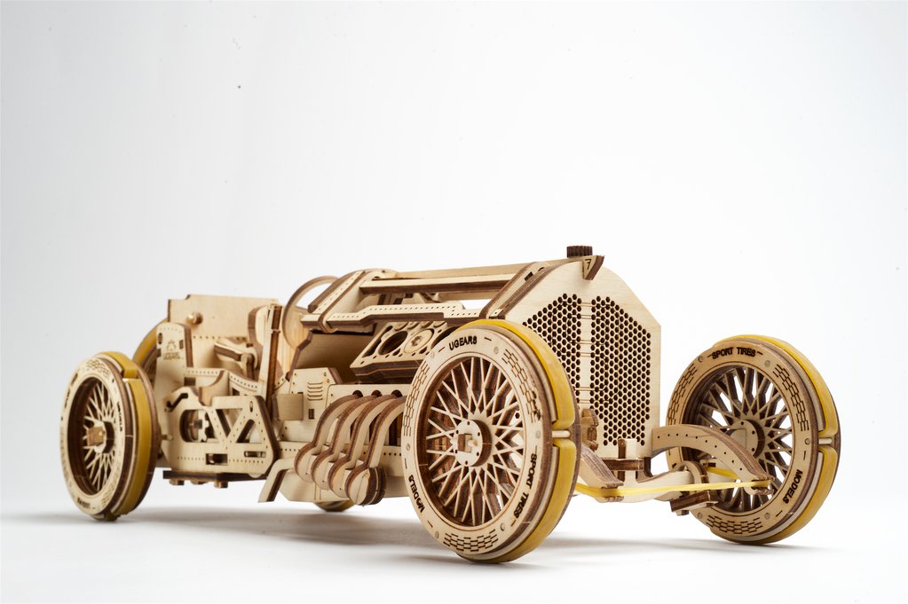Ugears<BR>����DIY�Ȥ�Ω�ƥ��å�<BR>��U-9�����ɥץ�å���������<BR>70044