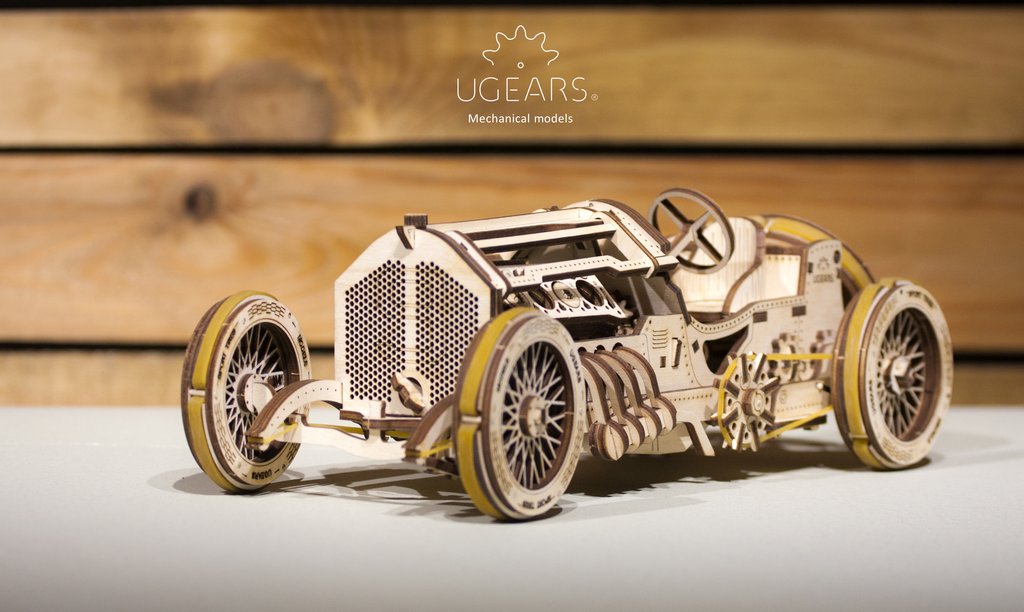 Ugears<BR>����DIY�Ȥ�Ω�ƥ��å�<BR>��U-9�����ɥץ�å���������<BR>70044