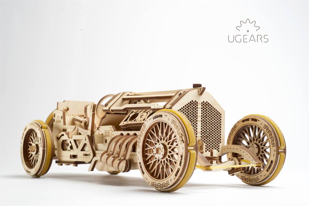 Ugears<BR>����DIY�Ȥ�Ω�ƥ��å�<BR>��U-9�����ɥץ�å���������<BR>70044