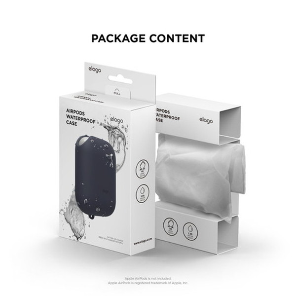 elago ���饴<BR>AirPods WaterProof Case <BR>for AirPods<BR>��Jean Indigo��<BR>EL_APDCSSCWC_JI