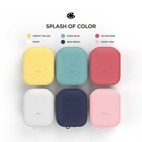 elago ���饴<BR>AirPods WaterProof Case <BR>for AirPods<BR>��Jean Indigo��<BR>EL_APDCSSCWC_JI