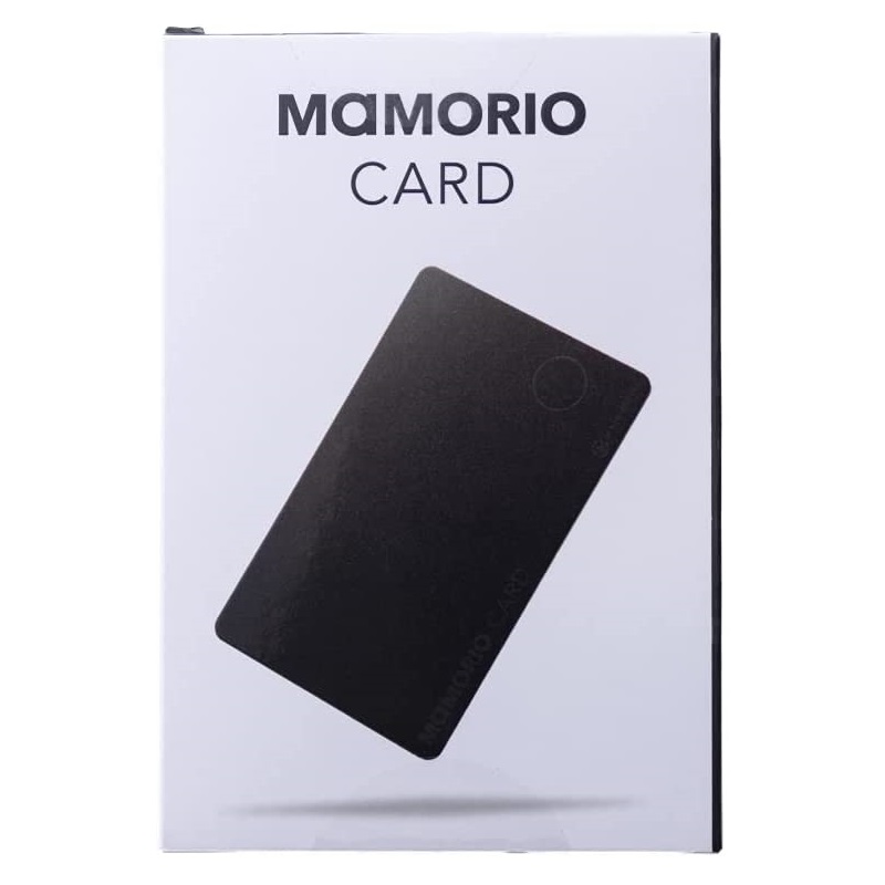 MAMORIO<BR>�����ɷ�˺��ʪ�ɻߥǥХ���<BR>MAMORIO CARD<BR>��Black��<BR>R-MAMD-001-BK