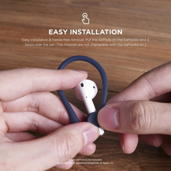 elago ���饴<BR>Ear Hook<BR>for AirPods<BR>��Jean Indigo��<BR>EL_APDCSTPEH_JI
