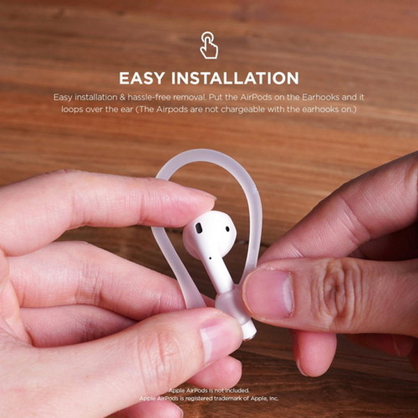 elago ���饴<BR>Ear Hook<BR>for AirPods<BR>��Nightglow Blue��<BR>EL_APDCSTPEH_NB