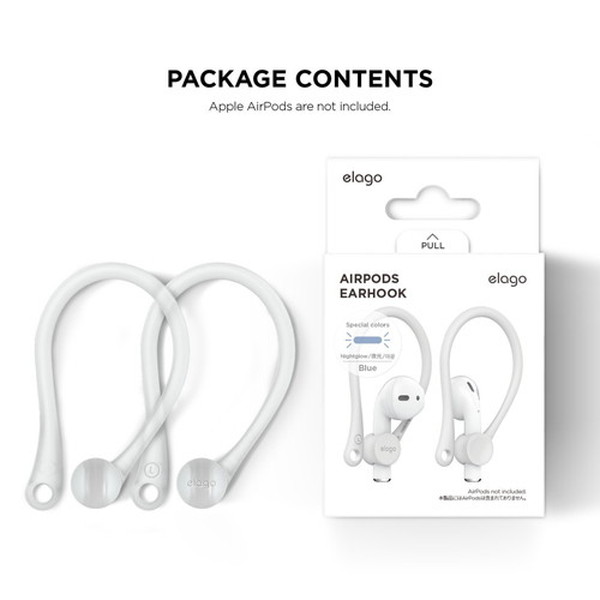 elago ���饴<BR>Ear Hook<BR>for AirPods<BR>��Nightglow Blue��<BR>EL_APDCSTPEH_NB
