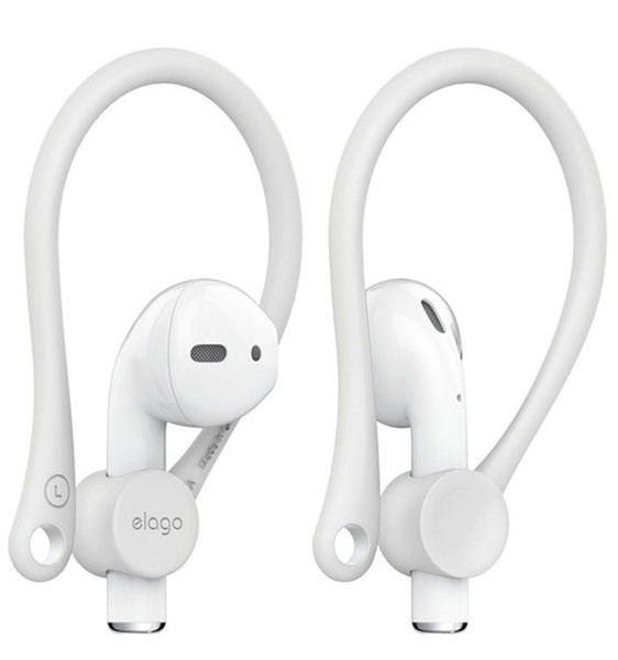 elago ���饴<BR>Ear Hook<BR>for AirPods<BR>��White��<BR>EL_APDCSTPEH_WH