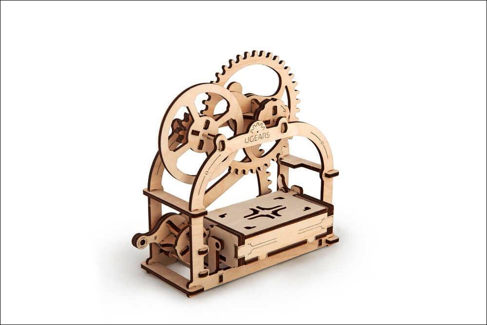 Ugears<BR>����DIY�Ȥ�Ω�ƥ��å�<BR>�ԥᥫ�˥���ܥå�����<BR>70001