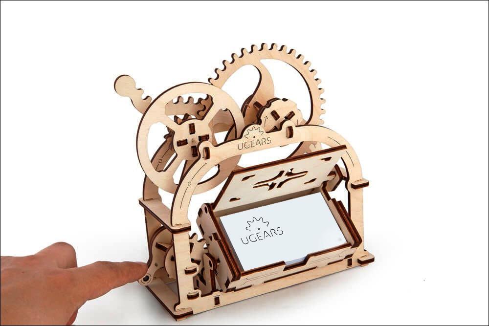 Ugears<BR>����DIY�Ȥ�Ω�ƥ��å�<BR>�ԥᥫ�˥���ܥå�����<BR>70001