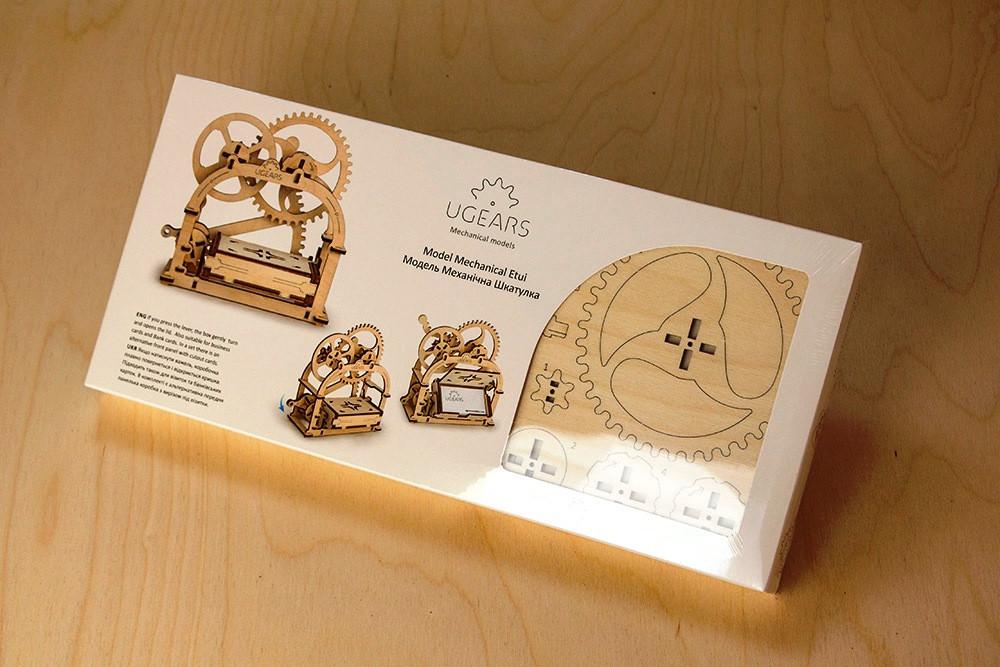 Ugears<BR>����DIY�Ȥ�Ω�ƥ��å�<BR>�ԥᥫ�˥���ܥå�����<BR>70001