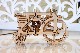 Ugears<BR>����DIY�Ȥ�Ω�ƥ��å�<BR>�ԥȥ饯������<BR>70003