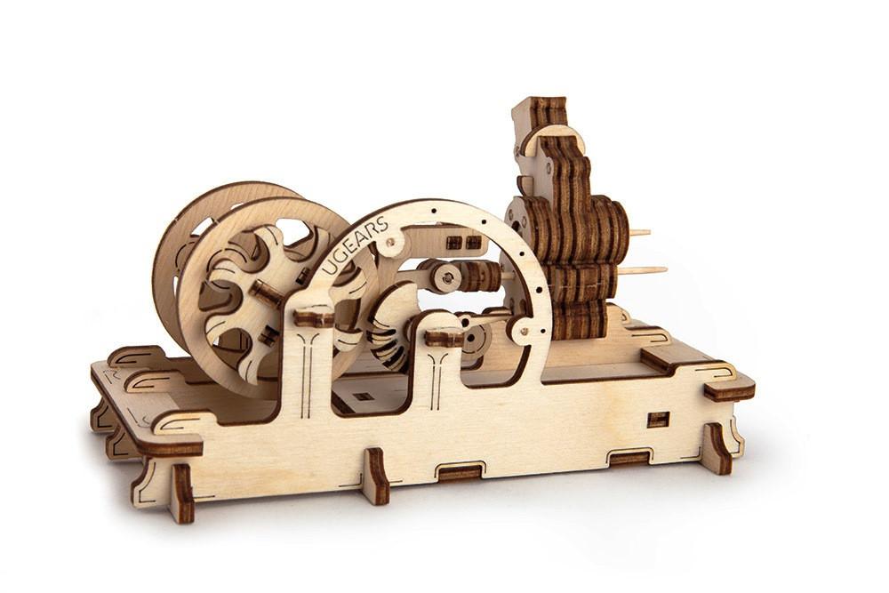 Ugears<BR>����DIY�Ȥ�Ω�ƥ��å�<BR>�ԥ��󥸥��<BR>70009