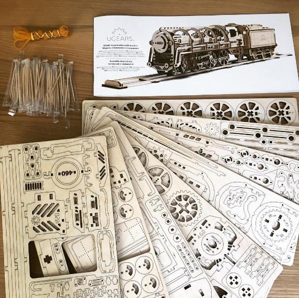 Ugears<BR>����DIY�Ȥ�Ω�ƥ��å�<BR>�Ծ������ؼ֡�<BR>70012