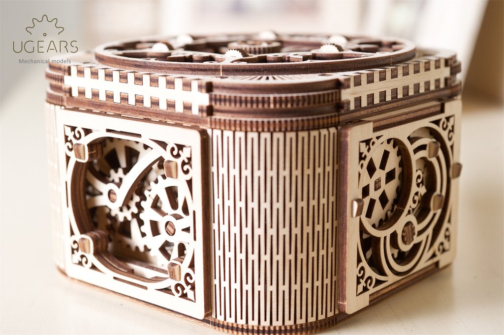 Ugears<BR>����DIY�Ȥ�Ω�ƥ��å�<BR>�ԥȥ쥸�㡼�ܥå�����<BR>70031