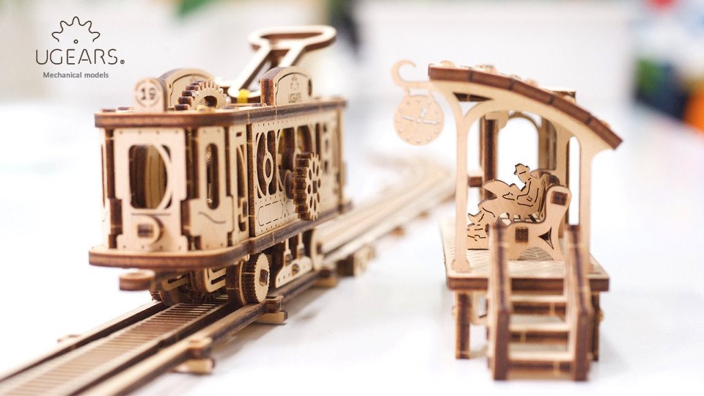Ugears<BR>����DIY�Ȥ�Ω�ƥ��å�<BR>�ԥȥ��饤���<BR>70028