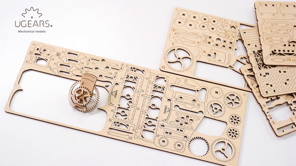Ugears<BR>����DIY�Ȥ�Ω�ƥ��å�<BR>�ԥȥ��饤���<BR>70028