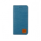 DESIGNSKIN�ǥ����󥹥��� Wetherby��Premium Croco for iPhone6�ԥ֥롼��I6N06-14C375-14