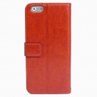 aglowDESIGN���������ǥ�����iPhone6 ����������ɼ�Ģ���쥶���������ԥ֥饦���IQ-IP6SU-BR