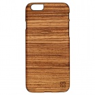 Man&Wood�ޥ�����å�iPhone6 ŷ���ڥ�����Zebrano���֥�� �֥�å��ե졼��I4473i6