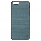 Man&Wood�ޥ�����å�iPhone6 ŷ���ڥ�����Bolivarblue�ܥ�С��֥롼 �֥�å��ե졼��I4479i6