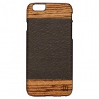 Man&Wood�ޥ�����å�iPhone6 ŷ���ڥ�����Cacao������ �֥�å��ե졼��I4490i6