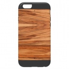Man&Wood�ޥ�����å�iPhone6 ŷ���ڥ����� �ץ��ƥ�����󥿥���Cappucino���ץ����� �֥�å��ե졼��I4494i6