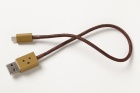 cheero����������ܡ�USB�����֥�with microUSB���ͥ�����25cm��CHE-228