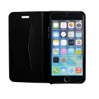 NIDEK�˥ǥå�Cuoio iPhone6�쥶�����᥿��Х�ѡ��Թ��ߥ֥�å���C2ASA600BLB3025