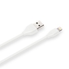 PGALightning���ͥ����� USB�ե�åȥ����֥�1.0m�ԥۥ磻�ȡ�PG-MFILGFC10WH
