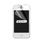 �ڥ�������ʡ�DAQ[IRUAL]iPhone4/4s���� �վ��ݸ�ե���� 2�� ���åȡԥ��ꥢ�����ס�IPHFM400-CLR