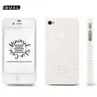 �ڥ�������ʡ�DAQ[IRUAL]iPhone4/4s��å��奱����Minimal Skin Case for iPhone4/4S�ԥޥåȥۥ磻��/�ݸ�ե�����ա�IRMSC410-WHT