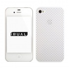 �ڥ�������ʡ�DAQ[IRUAL]iPhone4/4s��å��奱����Minimal Skin Case for iPhone4/4S�ԥ������ۥ磻��/�ݸ�ե�����ա�IRMSC410-GWH