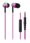 audio-technicaiPhone/iPod/iPad�ѥ���ʡ����䡼�إåɥ��åȡԥԥ󥯡�ATH-CK330i PK