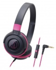 audio-technica���ޡ��ȥե����ѥ����С��إåɷ��ҽФ��إåɥ��åȡԥ֥�å��ԥ󥯡�ATH-S100iS BPK