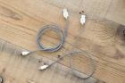 cheero������Fabric braided USB cablewith microUSB��USB 50cm/100cm set��CHE-240