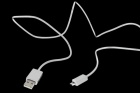 QTJmicroUSB���ͥ����б���������USB�����֥��150cm/�ۥ磻�ȡ�QX-042WH