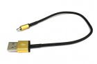 QTJmicroUSB���ͥ����б����š��̿�USB���ȥ��󥰥����֥��20cm/������ɡ�QX-044GO
