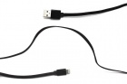 �����������QTJLightning���ͥ����б�USB���š��̿������֥��100cm/�֥�å���QL-041BK