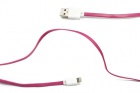 QTJLightning���ͥ����б�USB���š��̿������֥��100cm/�ۥ磻�ȥԥ󥯡�QL-041WP