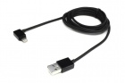 QTJLightning���ͥ����б�L����USB���š��̿������֥��150cm/�֥�å���QL-043BK