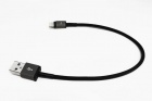 QTJLightning���ͥ����б�L����USB���š��̿���ϴ�����֥��20cm/�֥�å���QL-044BK