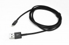 QTJLightning���ͥ����б�L����USB���š��̿���ϴ�����֥��150cm/�֥�å���QL-045BK