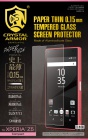 Apeiros���ԥ���CRYSTAL ARMORPAPER THIN �վ��ݸ� for Xperia Z5Compact��0.15mm�ե���饬�饹G-Z5C-15