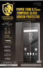 Apeiros���ԥ���CRYSTAL ARMORPAPER THIN �վ��ݸ� for Xperia Z5Premium��0.15mm�ե���饬�饹G-Z5P-15