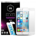 KODAWARI�������ITG FullCover���饹�ե����Impossible Tempered Glass for iPhone6/6s��0.33mm/�ۥ磻�ȡ�P-4588