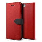 Sanctuary���󥯥��奢��Lific Saffiano Diaryfor iPhone6Plus/6sPlus�ԥ�å�+�֥�å���LF_655CSPLSD_RD