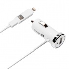 PGALightning��micro USB�ĥ��󥳥ͥ��� DC���Ŵ� USB�ݡ����ա�2A/�ۥ磻�ȡ�PG-TUD21A02WH