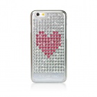 Sanctuary���󥯥��奢��Bling My Thing Extravaganza Heart������ե�����������for iPhone6/6s��Silver_Pink Heart��BM_I6SCSPCEH_SP